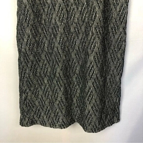 Scott McClintock Vintage Silver Maxi Formal Gown 4 - Picture 4 of 6